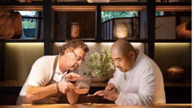 日仏シェフのコラボレーション 前衛的精神が光る「HAKUBA」