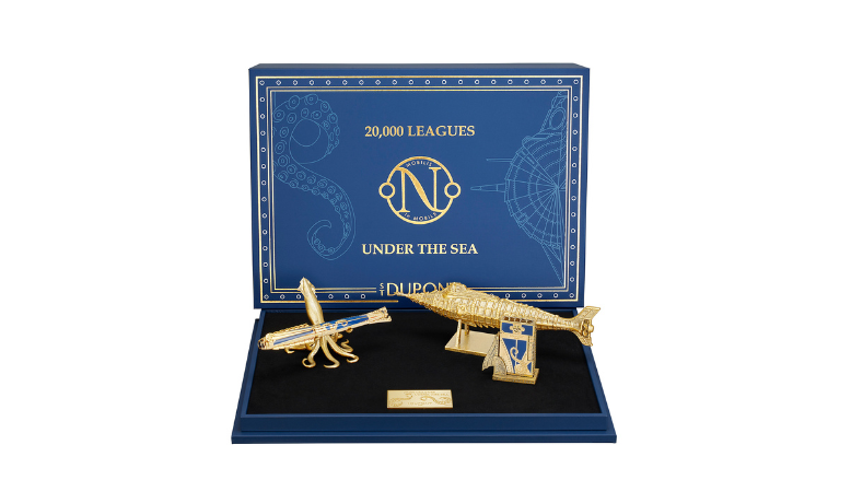 ＜エス・テー・デュポン＞深海の冒険とクラフツマンシップが 交錯する限定セット